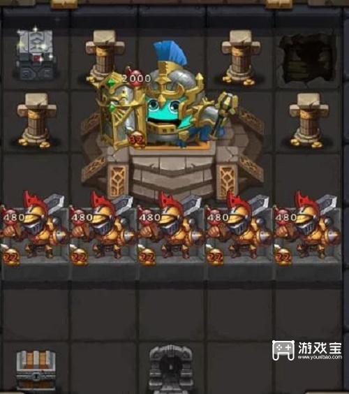 不思议迷宫冈布奥试练皇家盾卫打法攻略