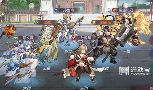 三国志幻想大陆火队最新阵容2023