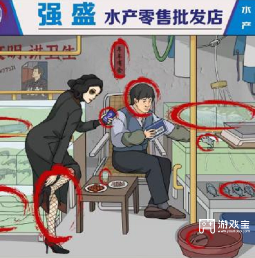 玩梗高手强盛水产店通关攻略