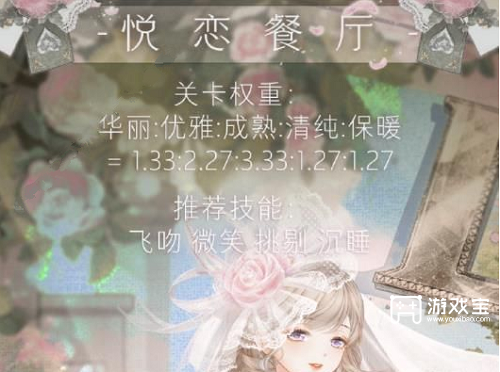 奇迹暖暖悦恋餐厅高分搭配攻略