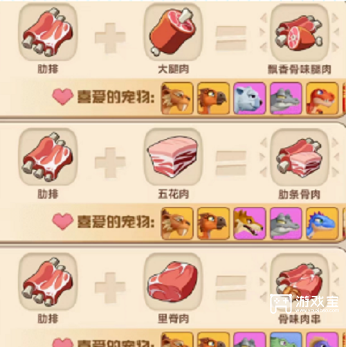猎龙消消大作战食物合成攻略2023
