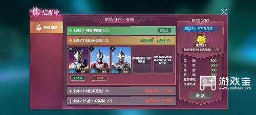 奥特曼集结角色强度榜攻略