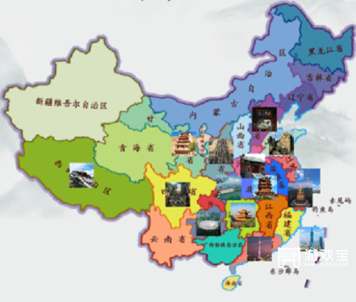 疯狂梗传找到各省的景区攻略