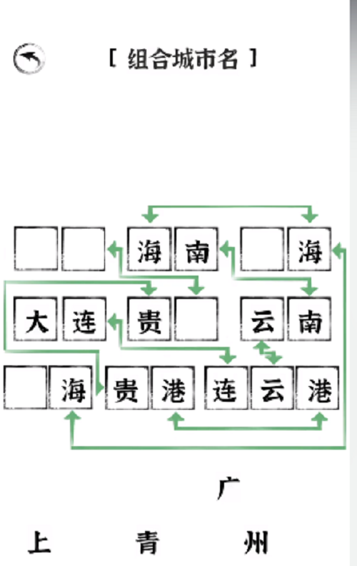 文字进化组合城市名攻略