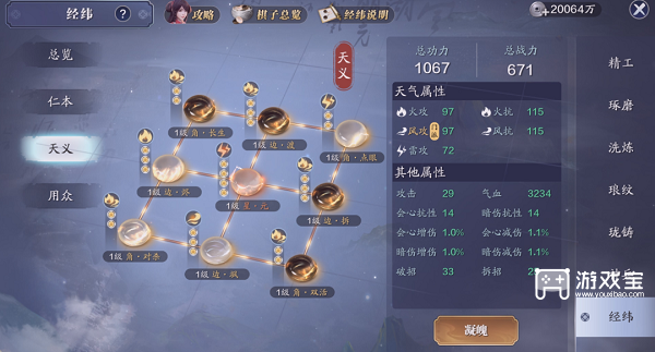 天涯明月刀手游天义棋盘搭配推荐攻略