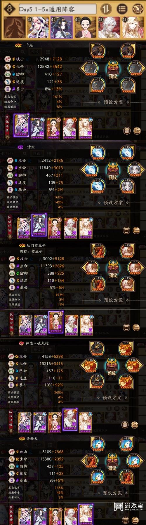 阴阳师寻世香行第五天攻略