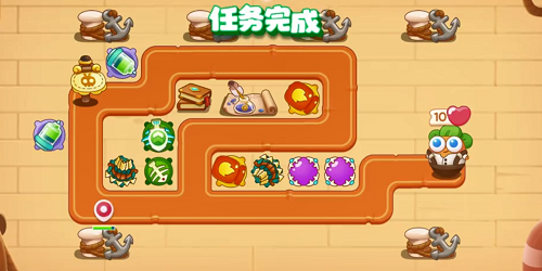 保卫萝卜4七夕舞会第三关攻略