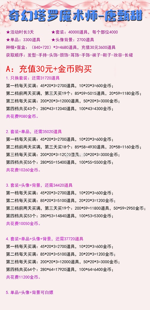 爱江山更爱美人奇幻塔罗魔术师攻略2022