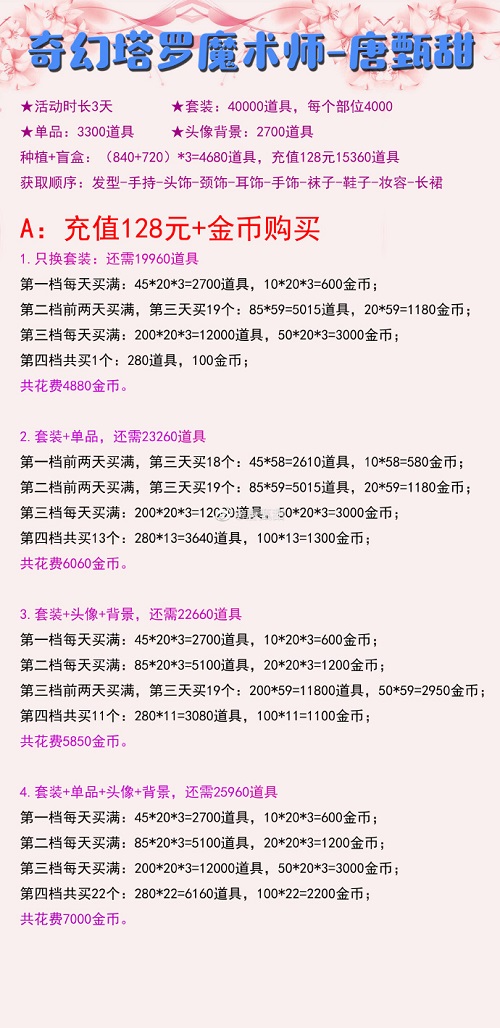 爱江山更爱美人奇幻塔罗魔术师攻略2022