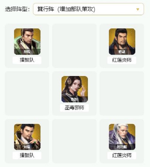 卧龙吟2司马懿阵容搭配推荐