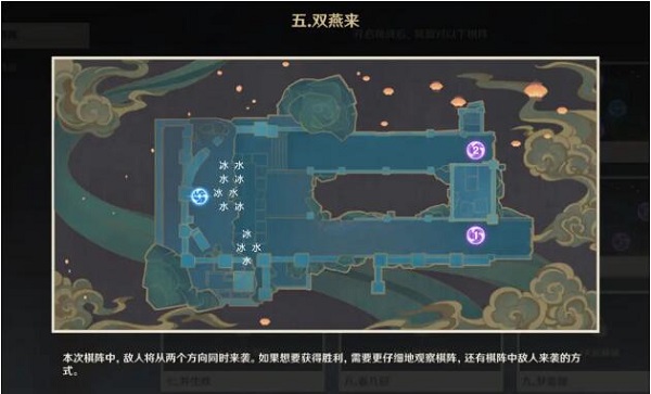 原神机关棋谭棋局五双燕来通关攻略