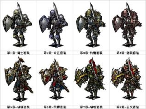 逆境抉择神曲骑士职业介绍一览