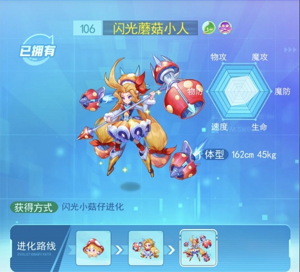 超级精灵手表精灵图鉴闪光蘑菇小人介绍一览