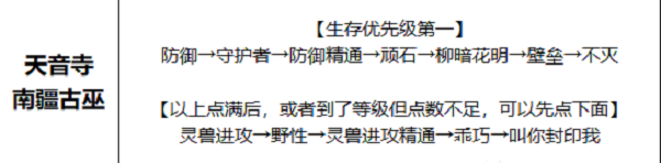 梦幻新诛仙帮派天赋加点攻略