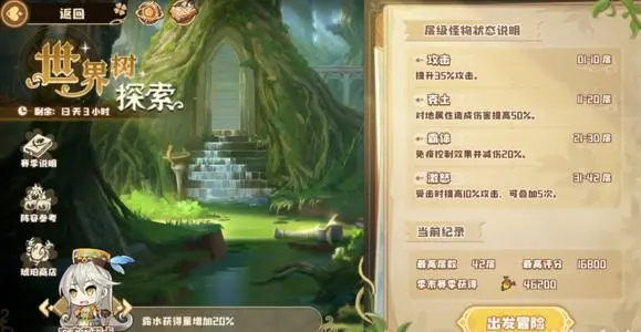 四叶草剧场速爬世界树攻略