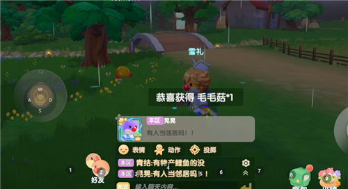 摩尔庄园手游毛毛菇在哪多