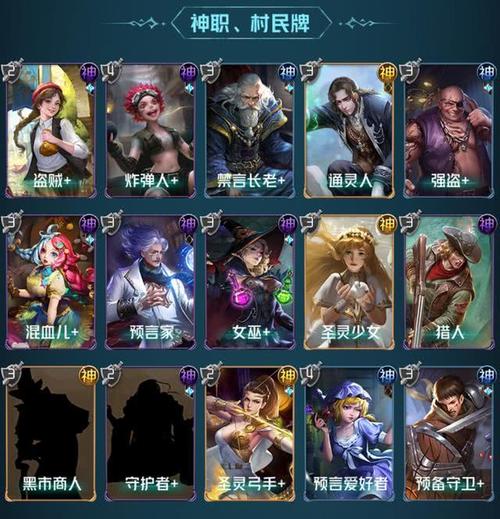 狼人对决圣灵殿平民卡组怎么搭配