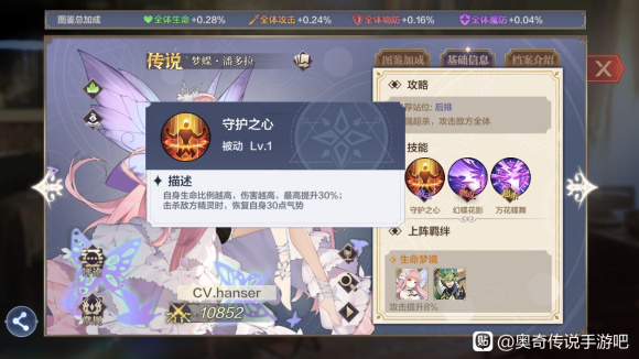 奥奇传说手游潘多拉强度分析