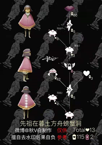 光遇螃蟹动作先祖兑换图一览