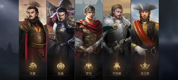 征服与霸业有几大文明势力