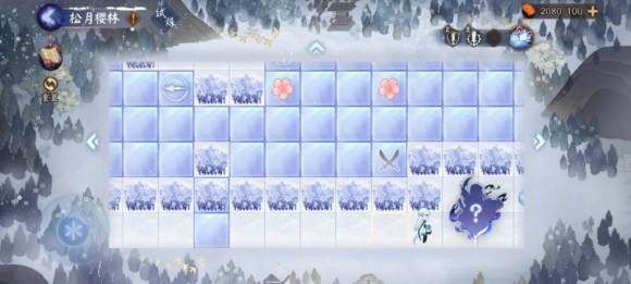 阴阳师松月樱林怎么走？