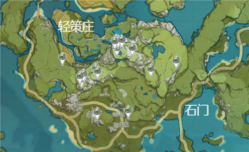 原神清心采集点在哪里