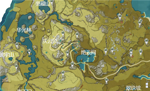 原神清心采集点在哪里