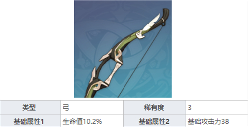 原神迪奥娜武器用什么好