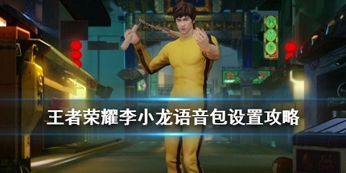 王者荣耀李小龙语音包怎么用？