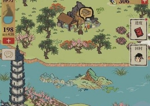 江南百景图钓鱼台放哪里？