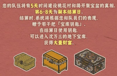 江南百景图藏宝库钥匙在哪里？