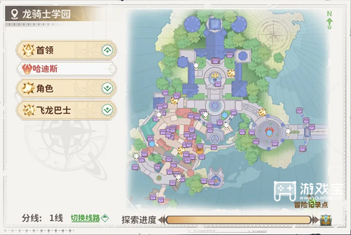 龙骑士学园奇遇全解锁攻略