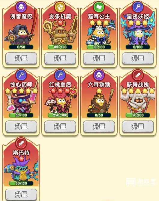 小怪兽别跑英雄强度榜分享